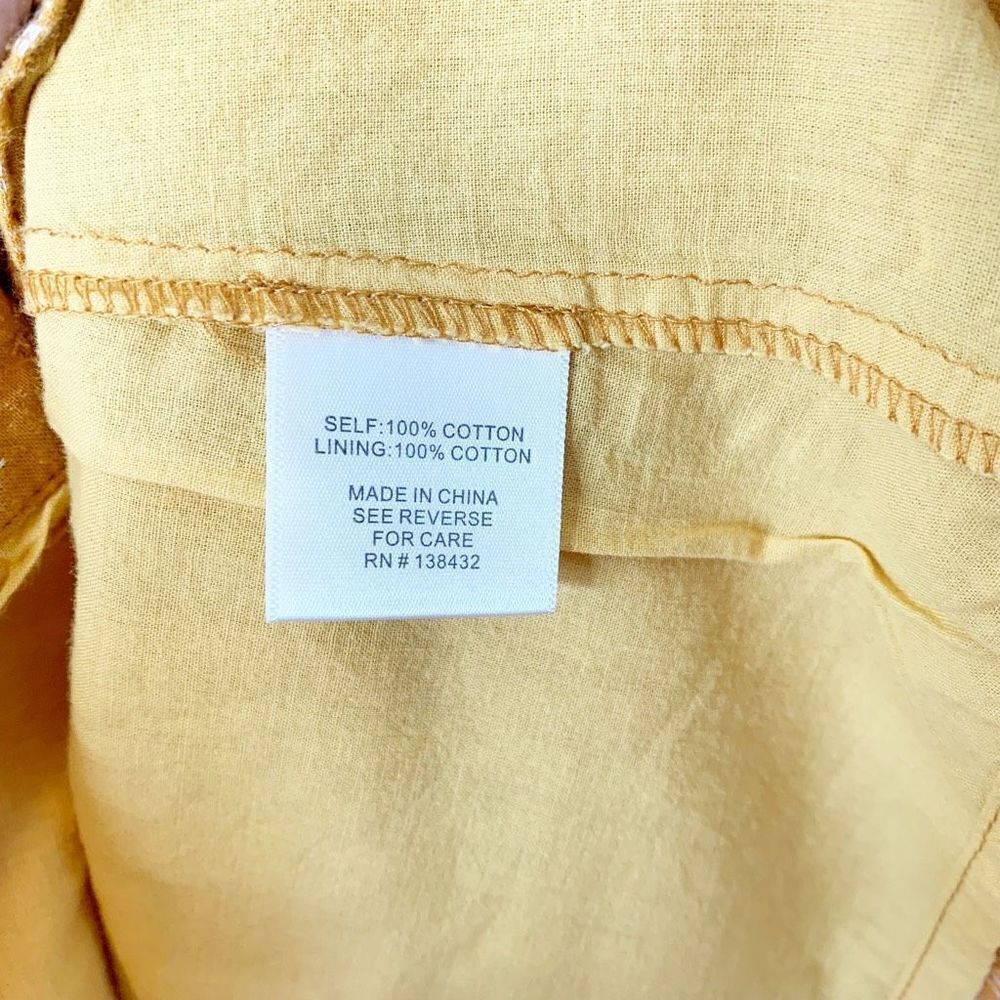 ❌SOLD❌ Modcloth Broadcast Coordinator Shirt Dress Mustard Yellow Fall Style - Picture 7 of 13